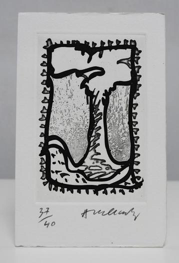 Pierre Alechinsky. Ets. beschikbaar voor biedingen