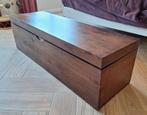 Houten kist (mangohout), Huis en Inrichting, Woonaccessoires | Kisten, Ophalen, Minder dan 50 cm, 100 tot 150 cm, Nieuw