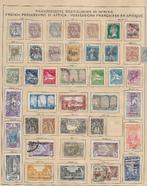 Possessions françaises + timbres de Libye, Envoi