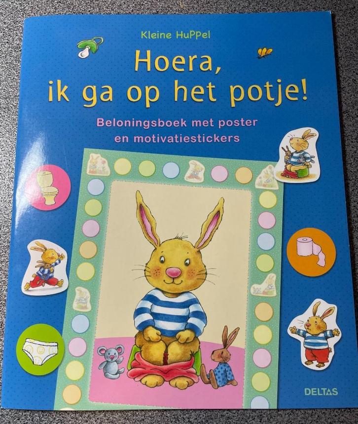 Kleine Huppel - Hoera, ik ga op het potje!, Boeken, Kinderboeken | Baby's en Peuters, Zo goed als nieuw, Ophalen of Verzenden