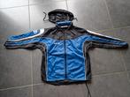 blauw-zwarte regenjas met kap - Saller - maat 152, Ophalen, Gebruikt, Jongen of Meisje, Saller