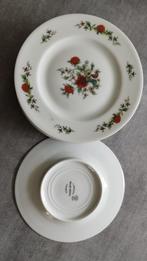 6 assiettes - porcelaine Limoges - PAON ROYAL, Autres styles, Enlèvement, Porcelaine, Neuf