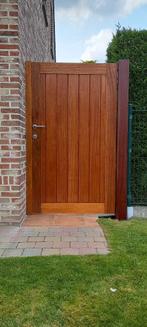 à vendre Afzelia Closure à bon prix, Enlèvement, Neuf, Bois, Porte du jardin