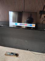 Gemotoriseerd tv-meubel met smart-tv, Ophalen, Gebruikt