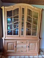 Eike vitrine kast, Huis en Inrichting, Kasten | Vitrinekasten, Ophalen, 200 cm of meer, 150 tot 200 cm, Eikenhout