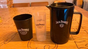 Pichet et 2 tasses de Jack Daniëls, Enlèvement ou Envoi, Comme neuf, Ustensile