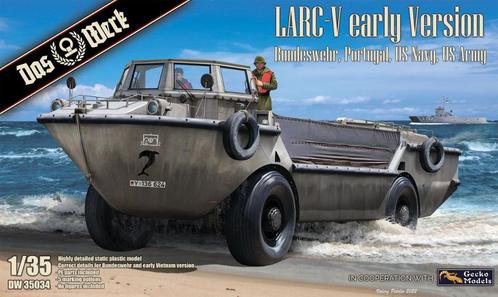 Maquette Das Werk LARC-V Early version 1/35e, Hobby en Vrije tijd, Modelbouw | Auto's en Voertuigen, Nieuw, Truck, 1:32 tot 1:50