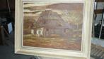 GR . SCHILDERIJ OP DOEK, Antiek en Kunst, Curiosa en Brocante, Ophalen