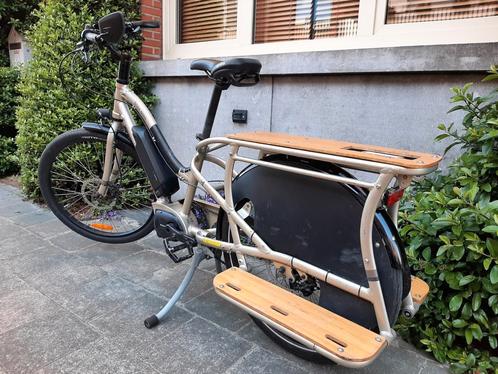 Longtail fiets electrisch Yuba Boda Boda, Vélos & Vélomoteurs, Vélos | Tandems, Utilisé, Enlèvement