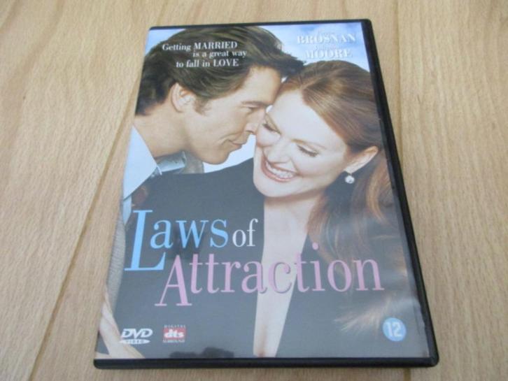 DVD Laws Of Attraction, Cd's en Dvd's, Dvd's | Komedie, Zo goed als nieuw, Romantische komedie, Vanaf 12 jaar, Ophalen of Verzenden