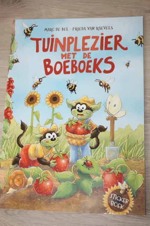 sticker boek Marc De Bel Tuinplezier met de boeboeks, Verzamelen, Stickers, Zo goed als nieuw, Overige typen, Ophalen of Verzenden