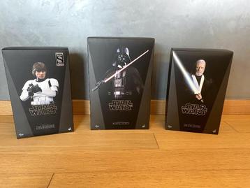 Figurnes Hot toys Darth Vader/Luke/Batman, Enlèvement, Comme neuf, Humain