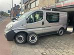 Opel Vivaro Double Cabine 5Place avec Airco *Carnet Opel*, Autos, Camionnettes & Utilitaires, Boîte manuelle, Argent ou Gris, 4 portes