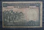 Bankbiljet 10 Francs Belgisch Congo 31.08.52, Ophalen of Verzenden, Setje