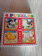 4x Jumbo puzzels 4 in 1, Ophalen, Gebruikt