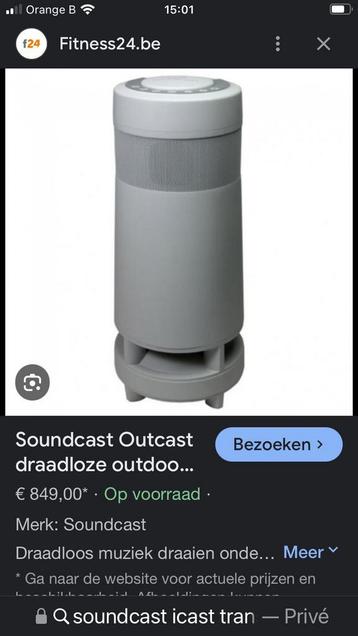 Soundcast   Outcast en transmitter, Enlèvement