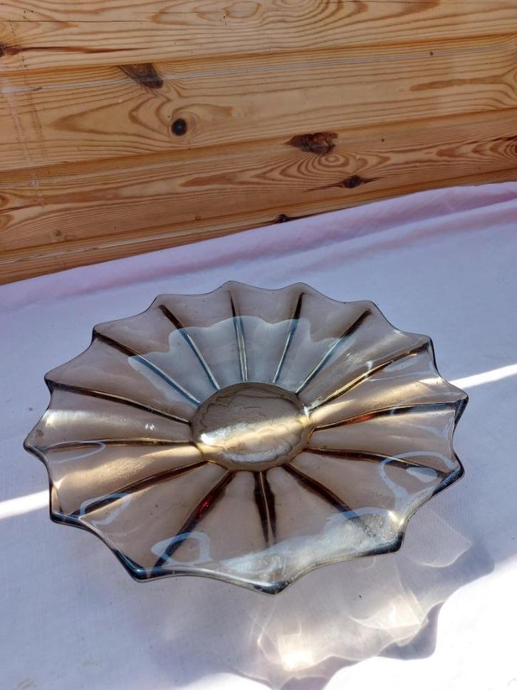 Glazen schaal, Huis en Inrichting, Woonaccessoires | Schalen en Manden, Schaal, Ophalen