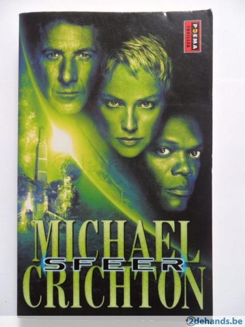Sfeer - Michael Crichton, Boeken, Thrillers, Gelezen, Amerika, Ophalen of Verzenden