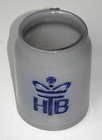 Handgemaakte stenen bierkruik Oktoberfest München, Ophalen of Verzenden, Nieuw, Pul(len), Overige merken