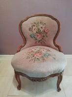 Petit Fauteuil d'appoint tapisserie, Antiquités & Art, Enlèvement