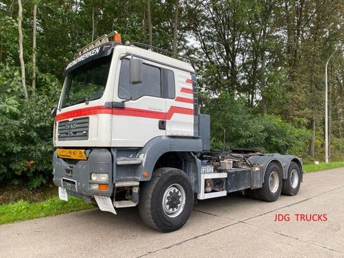 MAN TGA 33.480 6x6 / Handgeschakeld / Kiphydrauliek, Auto's, Vrachtwagens, Bedrijf, Te koop, ABS, Airconditioning, Cruise Control