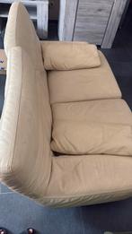 Canapé Beige, Ophalen, Gebruikt, Tweepersoons