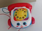 Telefoon Fisher-price, rinkelt en ogen bewegen, nog speelgoe, Ophalen of Verzenden, Gebruikt, Duw- of Trekspeelgoed, Met geluid