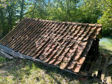 500 boomse dakpannen gratis af te halen, Doe-het-zelf en Bouw, Dakpannen en Dakbedekking, Ophalen, Dakpannen