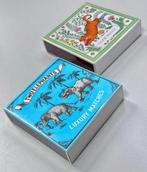 2 Sets LUXE Lucifers lucifer Luxury matches Tiger Elephants, Ophalen of Verzenden, Nieuw, Luciferdoosjes of -merken
