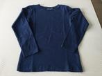 Longsleeve blauw maat 128, Kinderen en Baby's, Kinderkleding | Maat 128, Ophalen of Verzenden, Zo goed als nieuw, Jongen, Shirt of Longsleeve