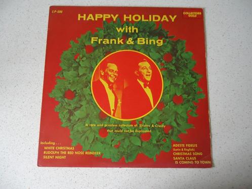 LP Happy Holiday with Frank Sinatra & Bing Crosby anno 1977., Cd's en Dvd's, Vinyl | Overige Vinyl, Zo goed als nieuw, 12 inch