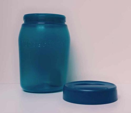 Tupperware « Universal Jar Eco » 1,5 Liter - Groen, Huis en Inrichting, Keuken | Tupperware, Nieuw, Bus of Trommel, Groen, Ophalen of Verzenden