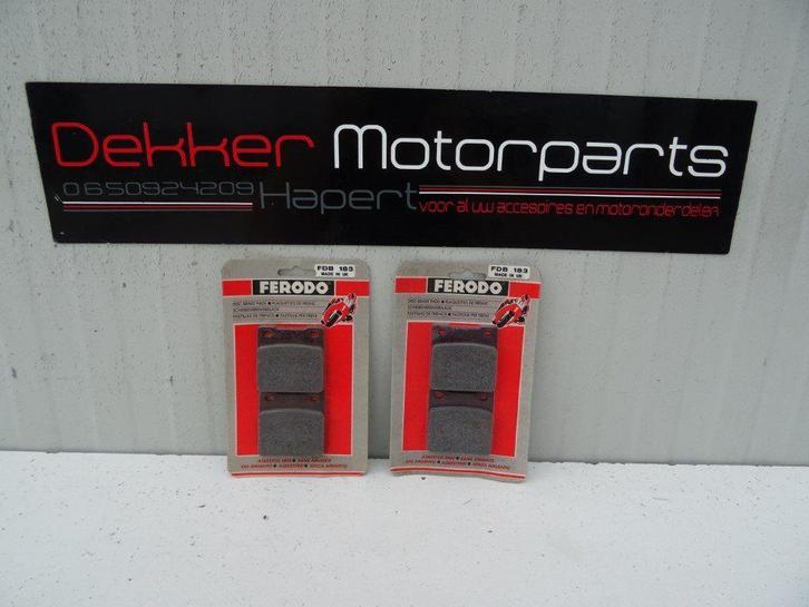 Ferodo remblokken voorzijde Honda CB250 CB400 1978 1979 1980, Motoren, Onderdelen | Honda, Nieuw, Ophalen of Verzenden