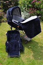 kinderwagen pericles kinderwagen pericles in fluweel stof, Kinderen en Baby's, Ophalen of Verzenden, Kinderwagen