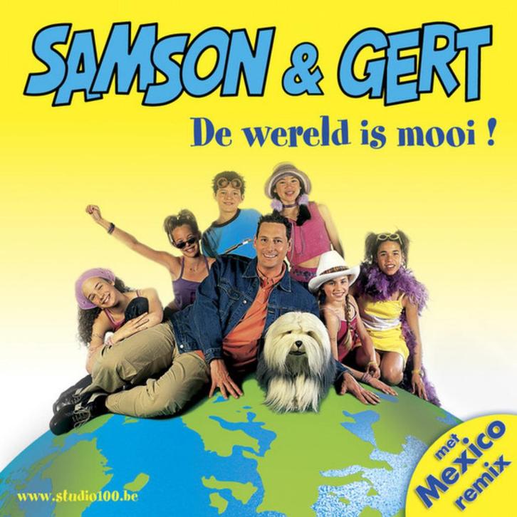 CD-  Samson & Gert- De Wereld is mooi!, Cd's en Dvd's, Cd's | Kinderen en Jeugd, Ophalen of Verzenden