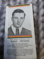 BP Willy Stevens gb te Brussel gesneuveld te Sebandelab 45, Verzamelen, Bidprentjes en Rouwkaarten, Verzenden