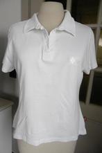 Witte T-shirt Polo, dames, maat XL, Ophalen of Verzenden, Maat 42/44 (L)