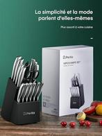 D.Perlla Keukenmes keukenmessenset SNELLE GRATIS LEVERING, Huis en Inrichting, Keuken | Bestek, Verzenden, Nieuw, Overige materialen