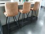 Keukenstoelen, Huis en Inrichting, Stoelen, Ophalen, Gebruikt, Metaal, Hoge moderne stoelen