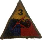 Patch US ww2 3rd Armored Division, Ophalen of Verzenden