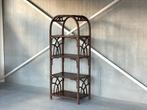 Vintage Rotan Boekenrek, ca 1980’s, Huis en Inrichting, Ophalen