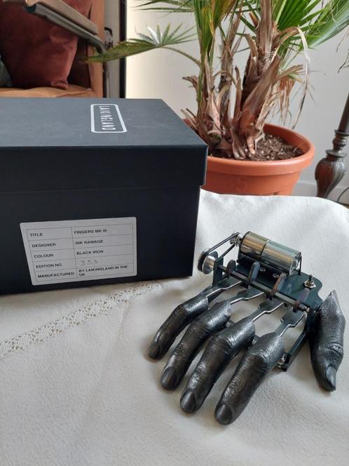 'Fingers' mechanical sculpture by Nik Ramage, Antiquités & Art, Curiosités & Brocante, Enlèvement ou Envoi