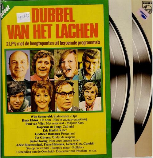 2 x Vinyl, LP   /   Dubbel Van Het Lachen, Cd's en Dvd's, Vinyl | Overige Vinyl, Overige formaten, Ophalen of Verzenden