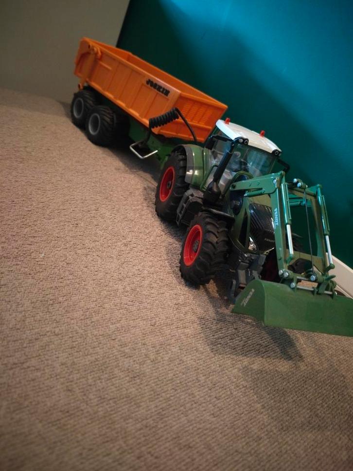 Rc Fendt 936 met Joskin kar van het merk siku, Hobby en Vrije tijd, Modelauto's | 1:32, SIKU, Ophalen of Verzenden