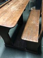 Schoolbank, Tuin en Terras, Ophalen, Gebruikt, Hout