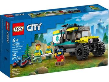 LEGO 4x4 terreinambulance set 40582  NEW & SEALED