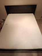 Lit Ikea malm+tiroirs+sommier +matelas, Comme neuf, Enlèvement, 200 cm, Deux personnes