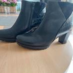 Korte  leren laarsjes nieuw maat 39, Ophalen, Zwart, Lage of Enkellaarzen, Nieuw