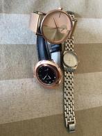 Nog een lot nieuwe uurwerken horloges unisex 3stuks 15€, Handtassen en Accessoires, Ophalen of Verzenden
