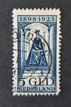 Nederland 1923 Jubileum 5gld NVPH 131 gestempeld, Postzegels en Munten, T/m 1940, Verzenden, Gestempeld
